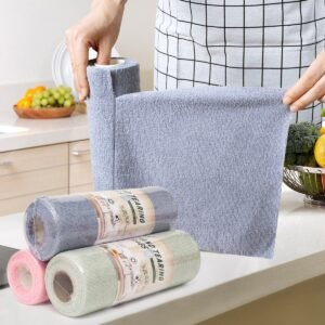1 Pc Towels Microfiber Cleaning Cloth Roll